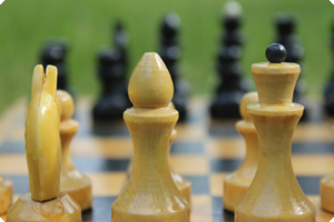 chess landing theme
