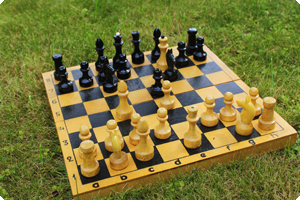 chess landing theme